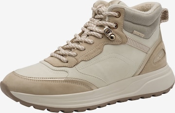 Tamaris Veterlaarsjes in Beige: voorkant