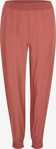 Cream Tapered Housut värissä punainen: etupuoli