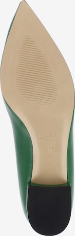 EVITA Classic Flats 'FRANCA' in Green