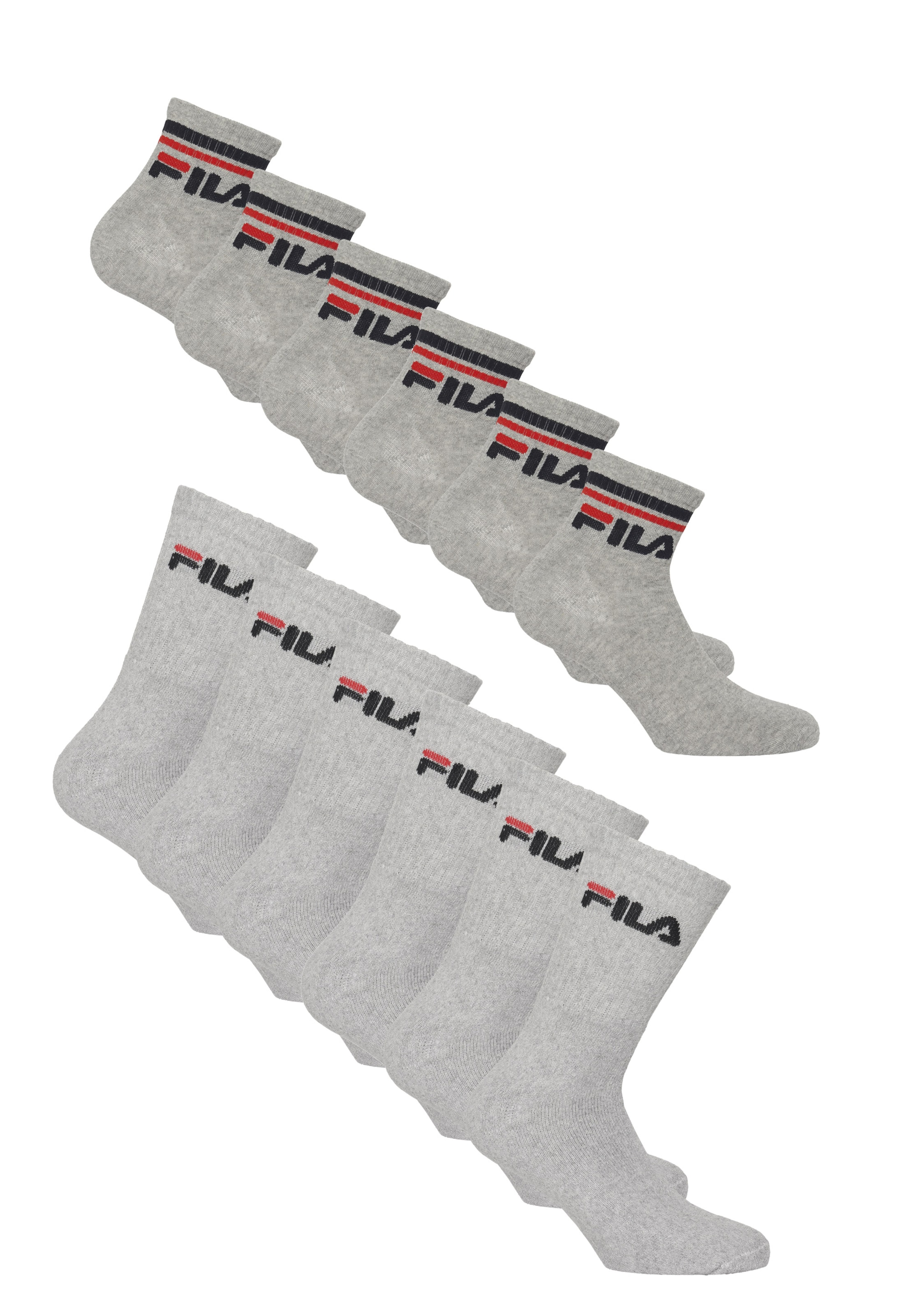 FILA Socken in Grau: Vorderseite