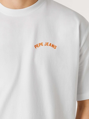 Maglietta 'Gideon' di Pepe Jeans in bianco