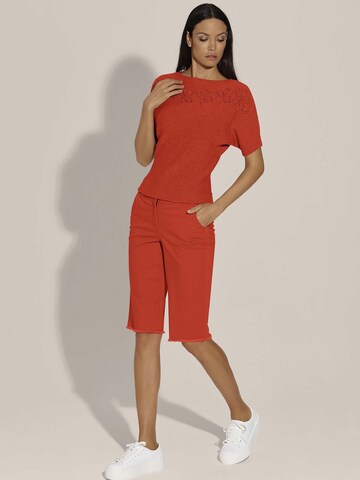 Pull-over MADELEINE en rouge