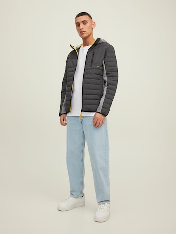 JACK & JONES Between-Season Jacket 'Berg' in Grey