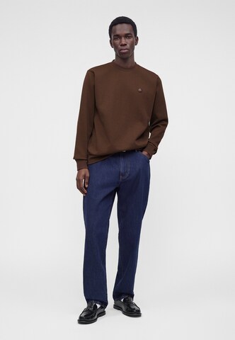 BOSS Majica 'C-Sharpe 01' | rjava barva