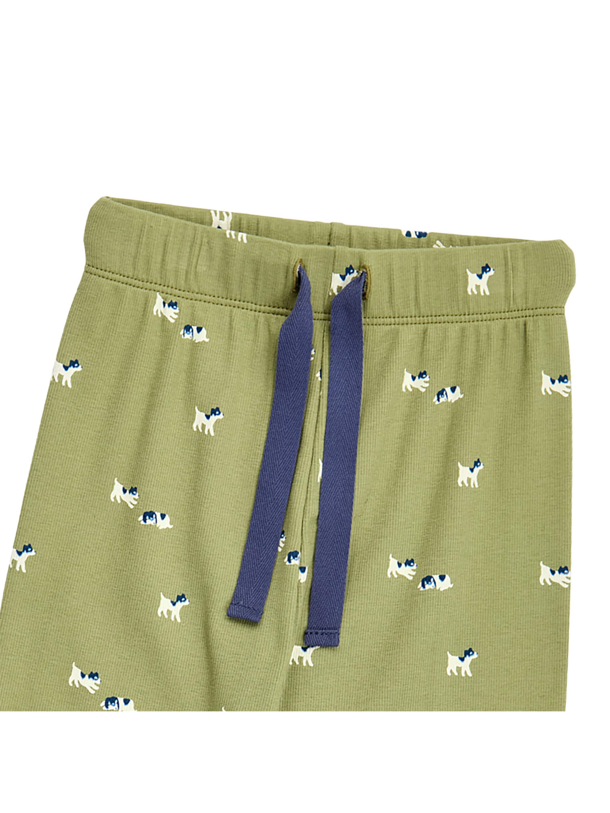 Regular Pantalon Müsli by GREEN COTTON en vert