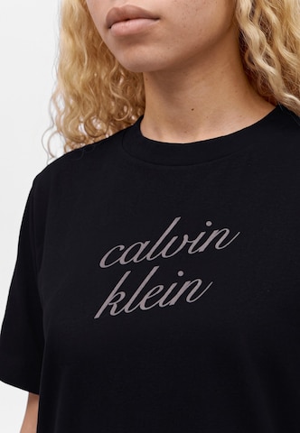 Calvin Klein Jeans Тениска в черно: отпред