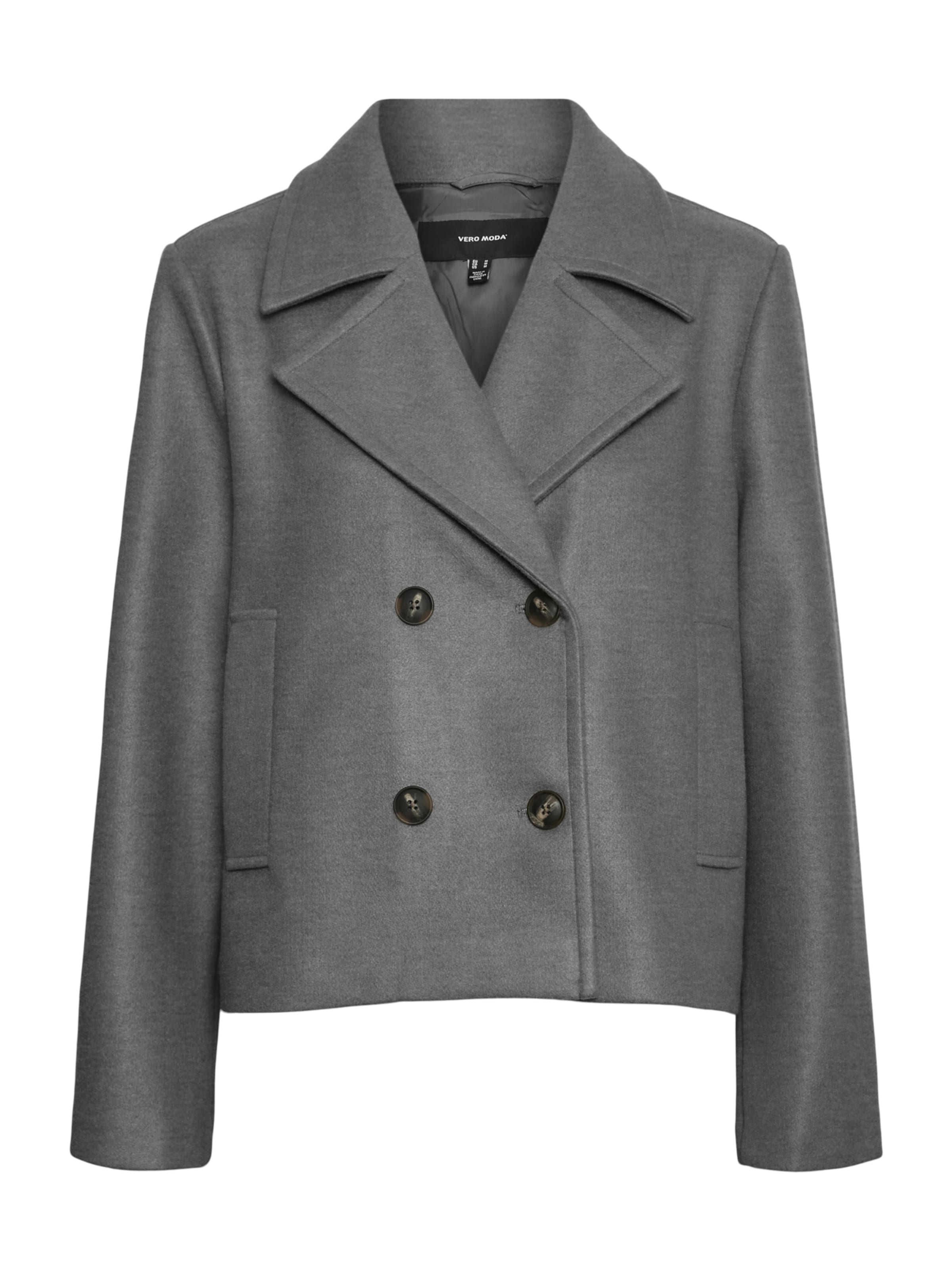 VERO MODA Between-Season Jacket 'VMVINCEMIA' in Grey: front
