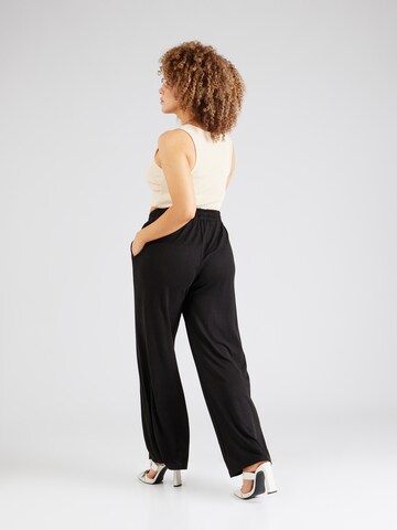 ONLY Carmakoma Wide leg Pants 'CARALBA AMY' in Black