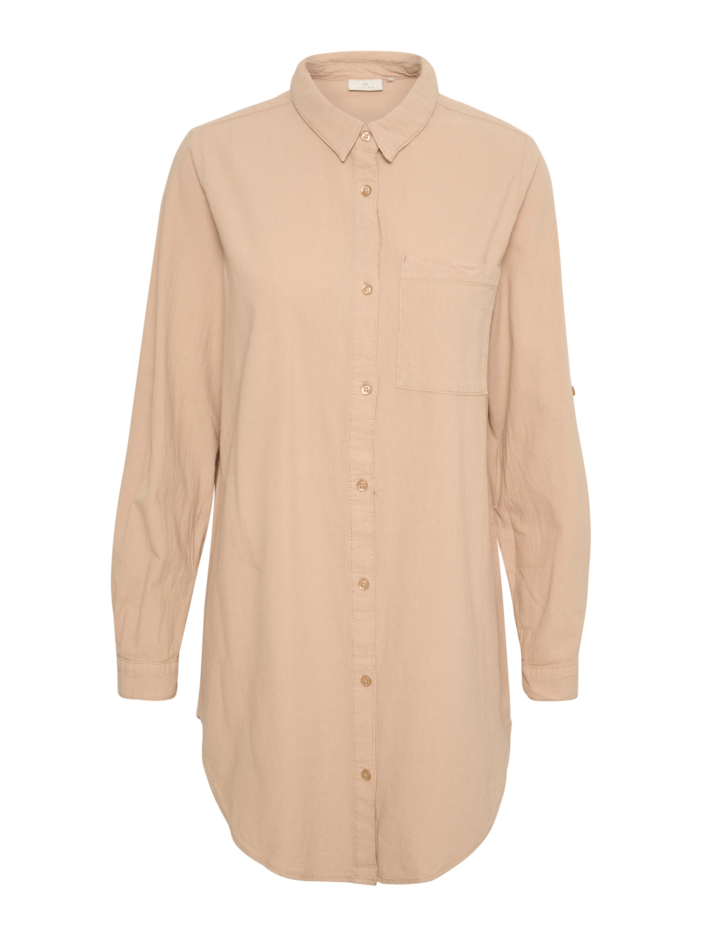 Camicia da donna 'Anaya' di Kaffe in beige: frontale