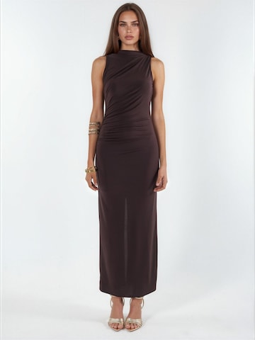 Robe 'Midi' Hiccup en marron