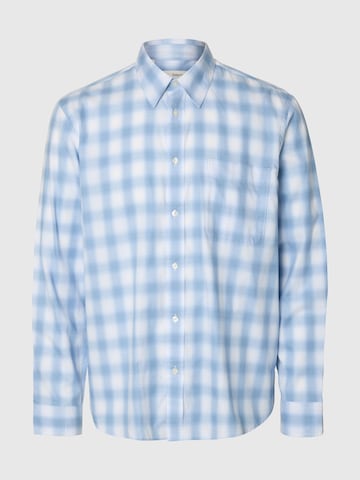 SELECTED Regular Fit Skjorte i blå