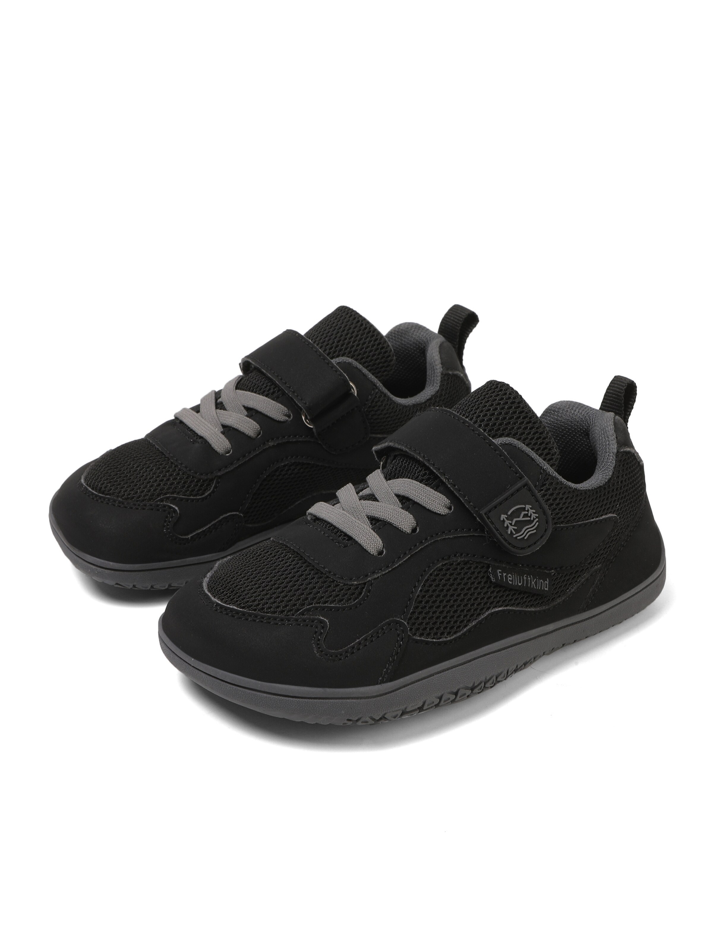 Freiluftkind Sneakers 'Everest Kids' in Black: front