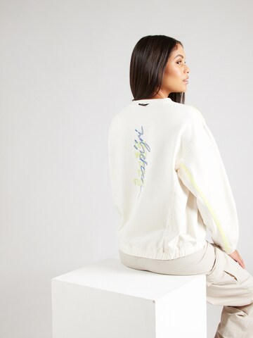 Sweat-shirt 'KEITH' NAPAPIJRI en blanc