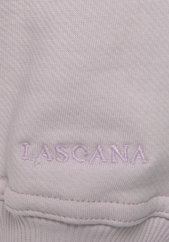 LASCANA - Sudadera con cremallera en beige