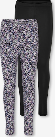 KIDS ONLY Skinny Leggings 'Nille' in Zwart: voorkant