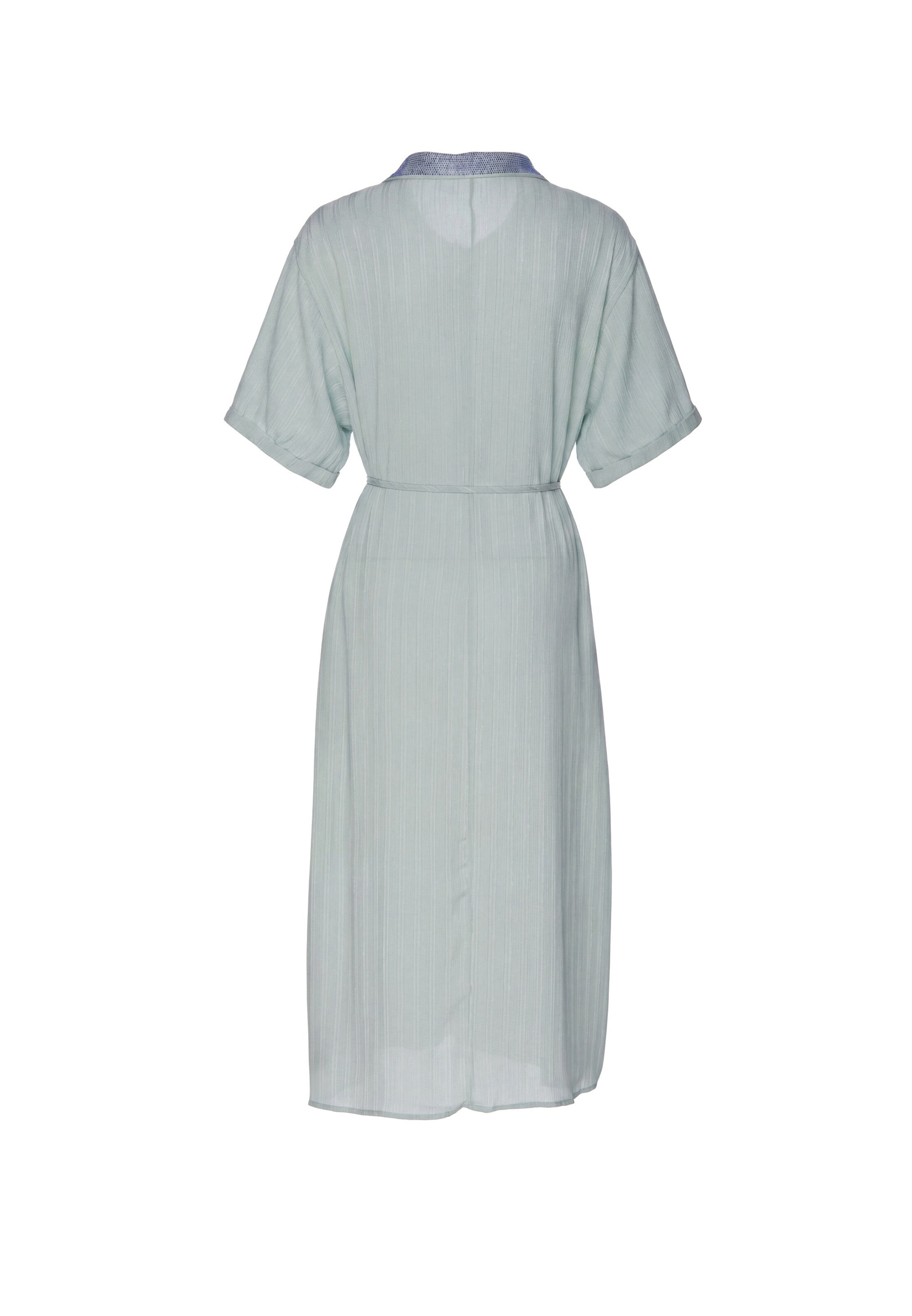 faina - Vestido camisero en verde
