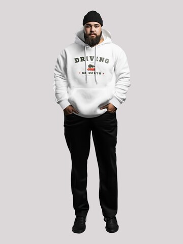 F4NT4STIC Sweatshirt 'Driving Home' in White