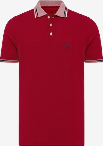 DENIM CULTURE Shirt 'LIONEL' in Rood: voorkant