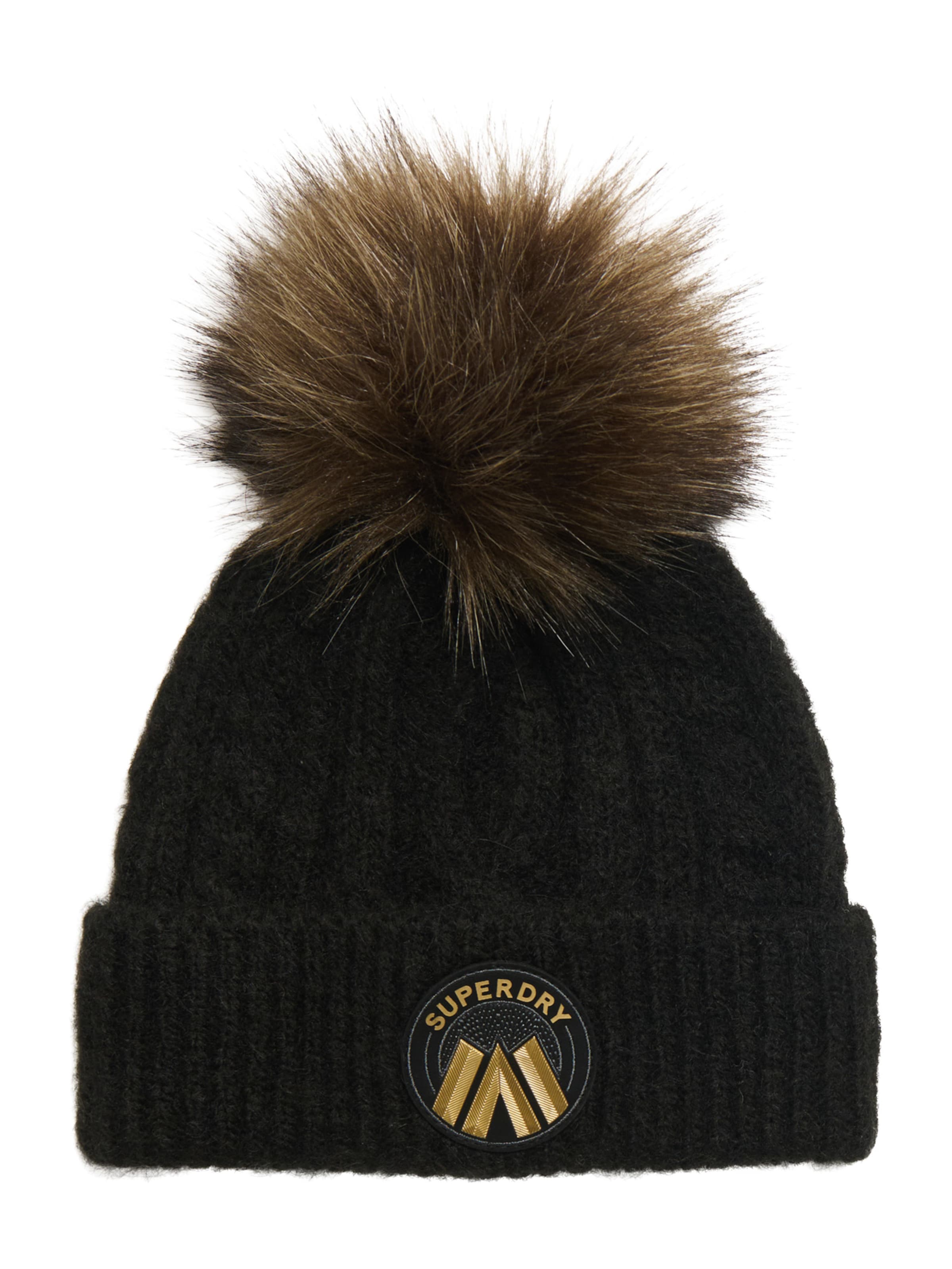 Superdry Muts in Zwart: voorkant