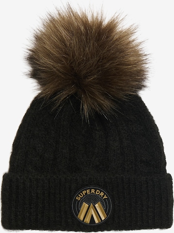Superdry Muts in Zwart: voorkant