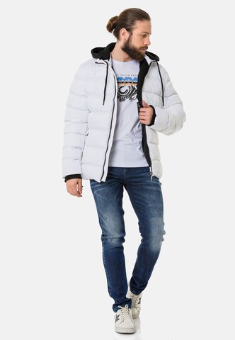 CIPO & BAXX Between-Season Jacket in White