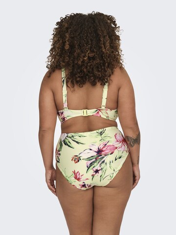 ONLY Carmakoma Bralette Bikini top in Green