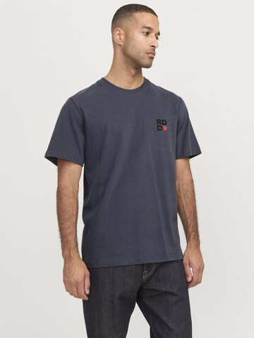 R.D.D. ROYAL DENIM DIVISION T-shirt in Blau: Vorderseite