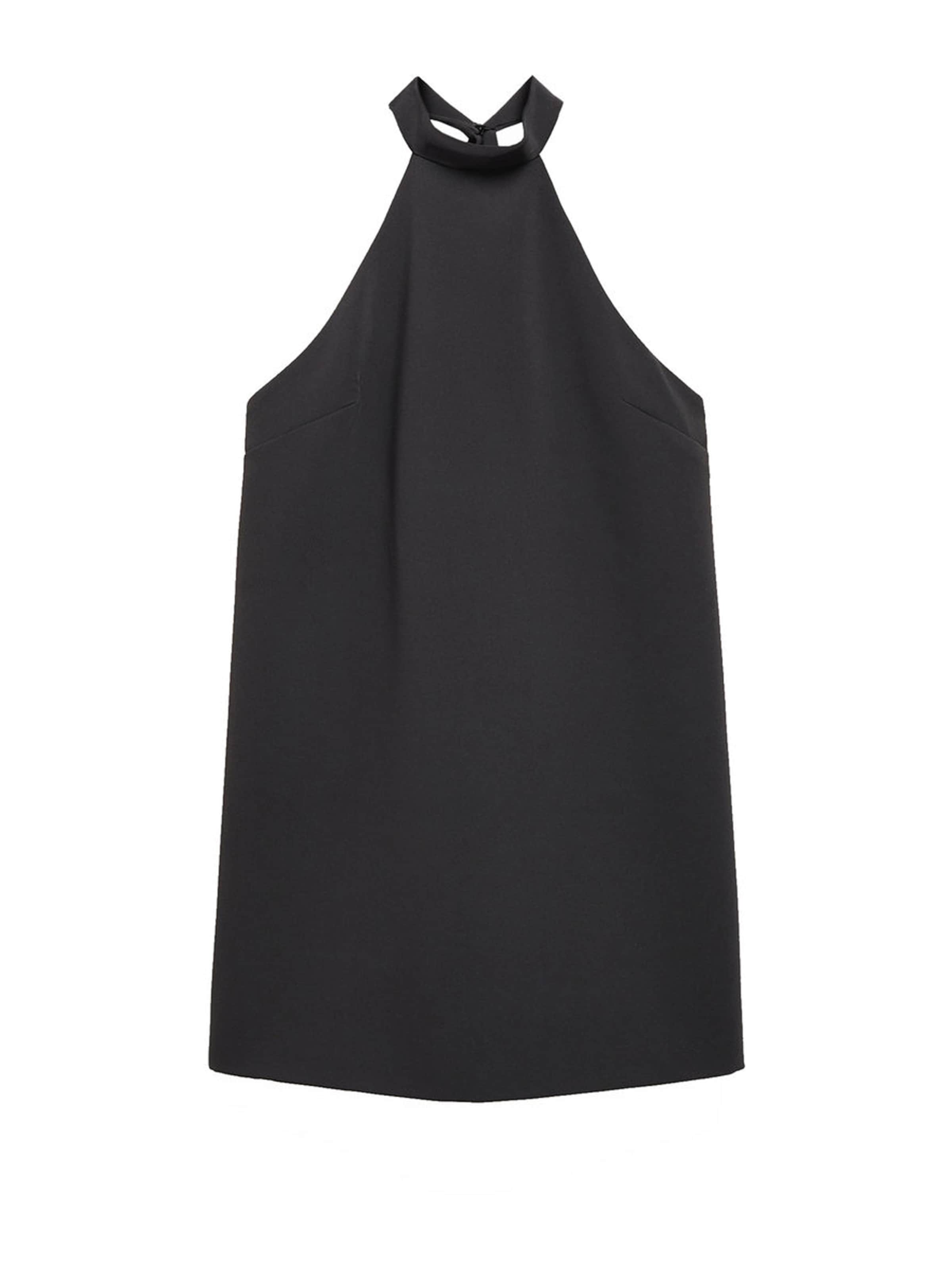 MANGO Letné šaty 'Bobiet' - Čierna: predná strana