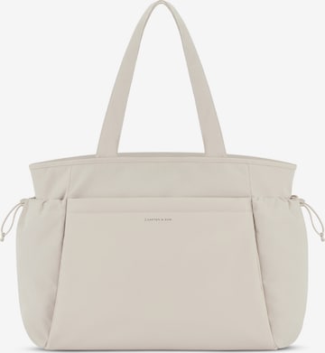 Kapten & Son Shopper 'Hellvi Large' in Beige: Vorderseite