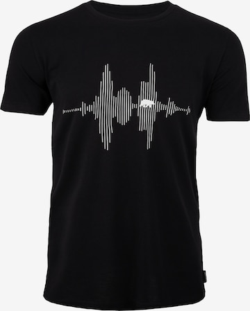 FORSBERG T-Shirt in Schwarz: Vorderseite