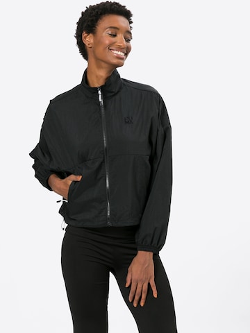 PUMA Athletic Jacket 'Infuse' in Black: front