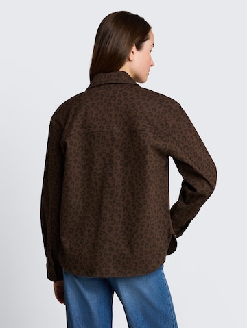 TOM TAILOR DENIM Between-Season Jacket in Brown