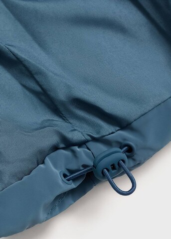 MANGO TEEN Between-Season Jacket 'Anorak' in Blue