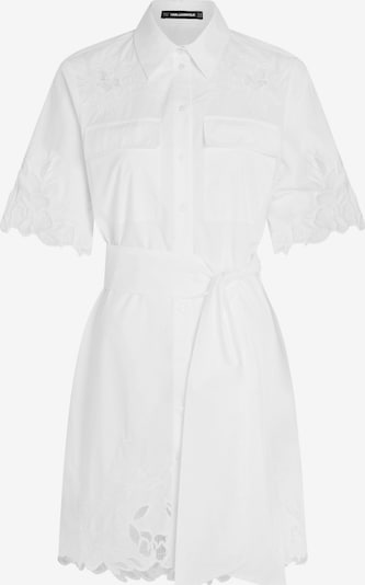 Karl Lagerfeld Puseromekko värissä valkoinen, Tuotenäkymä