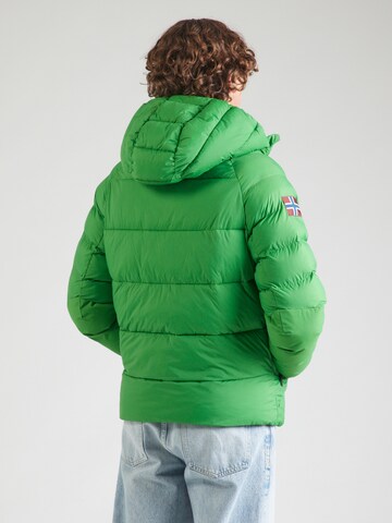 NAPAPIJRI Jacke  'MOESA' in Grün: Rückseite