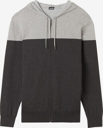 INTIMISSIMI Zip-Up Hoodie in Grey: front