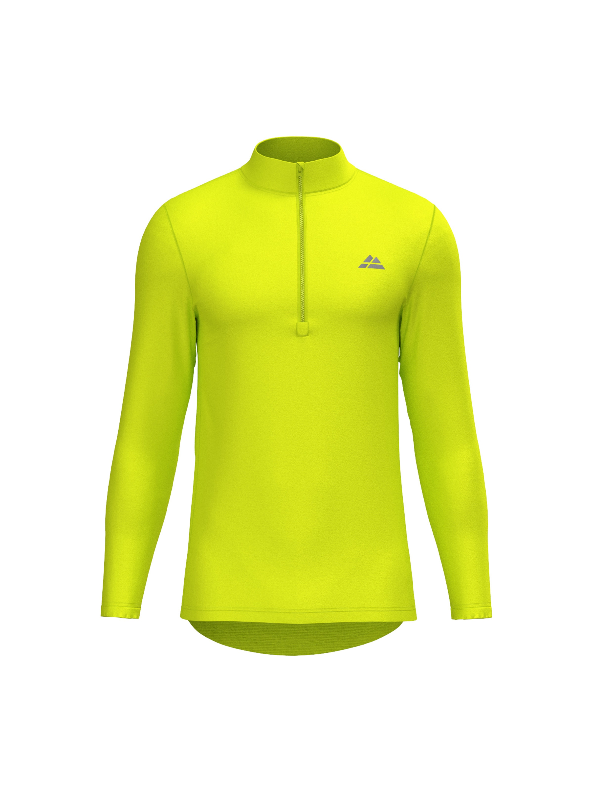 DANISH ENDURANCE Functioneel shirt 'Sustain Cycling' in Geel: voorkant