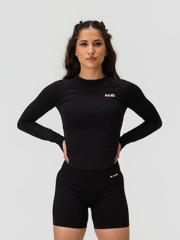 neverover Sporttop 'Hue' in Zwart: voorkant