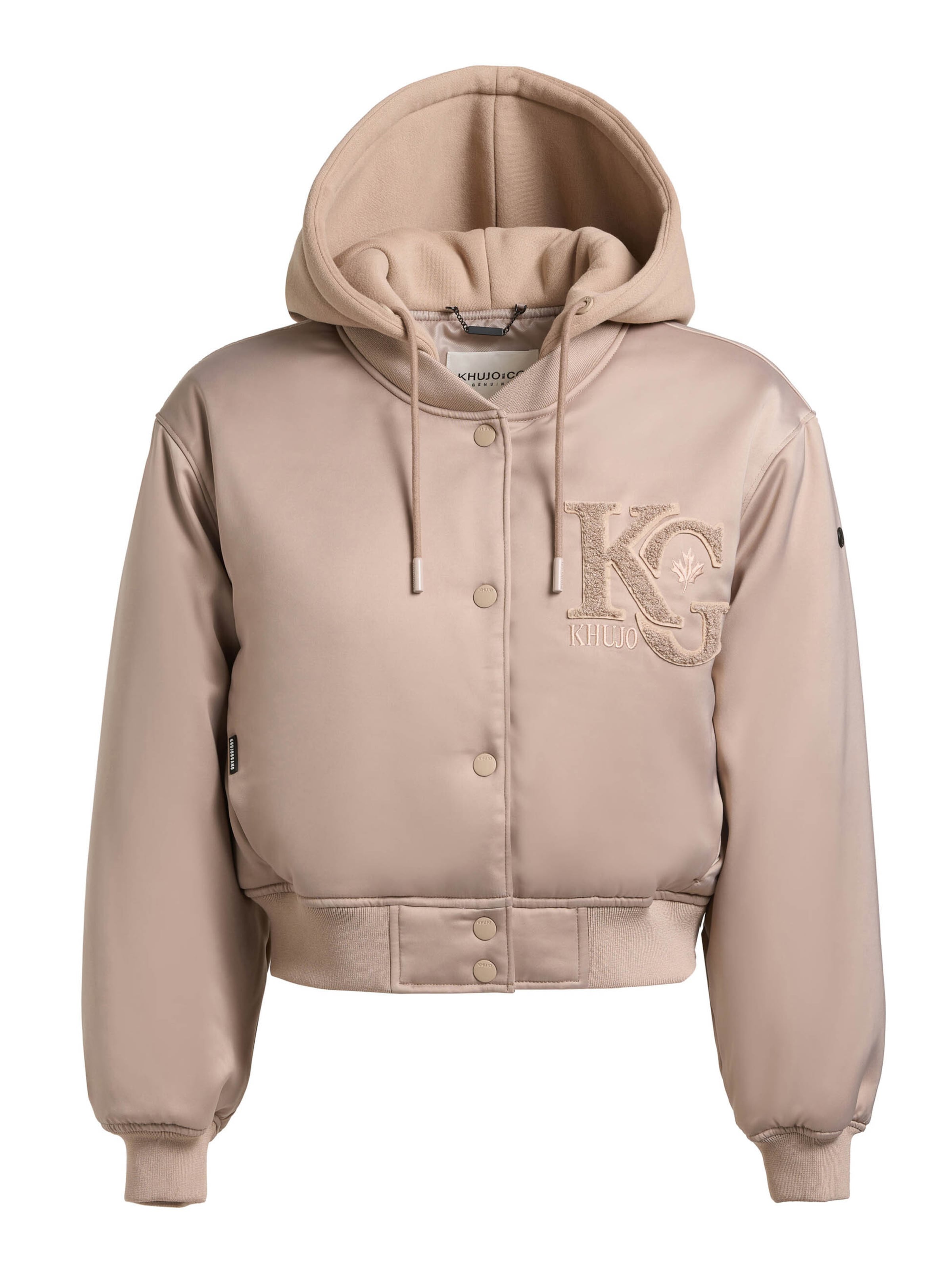 khujo Tussenjas 'Chani' in Beige: voorkant