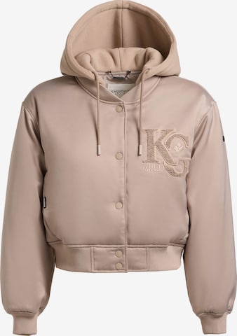 Veste mi-saison 'Chani' khujo en beige : devant