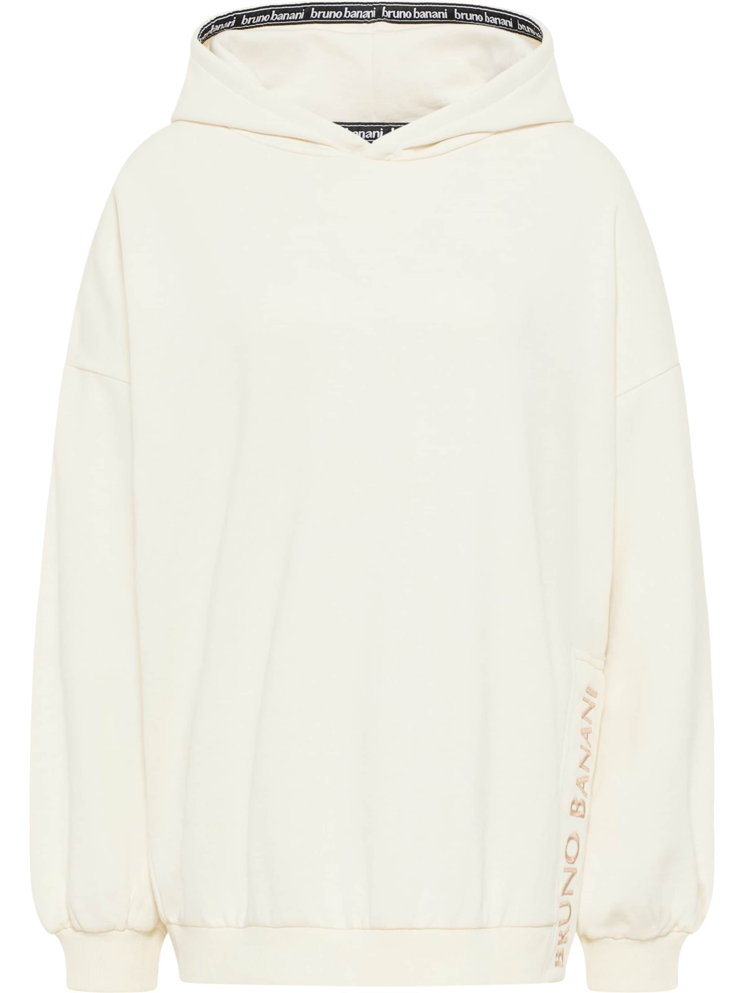 Sweat-shirt 'Castaneda' Bruno Banani en beige : devant