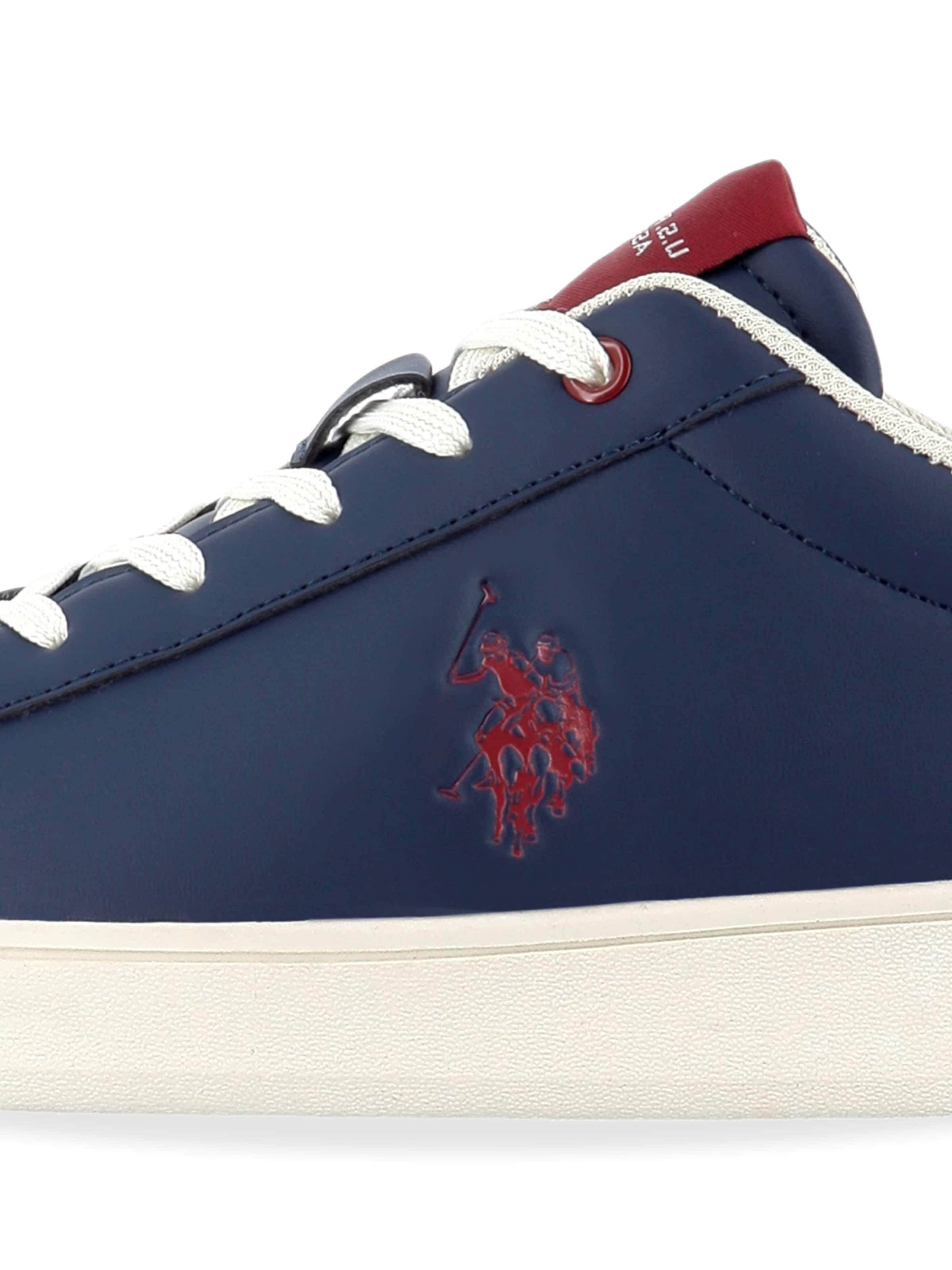 Baskets basses 'Alpha' US POLO ASSN. en bleu