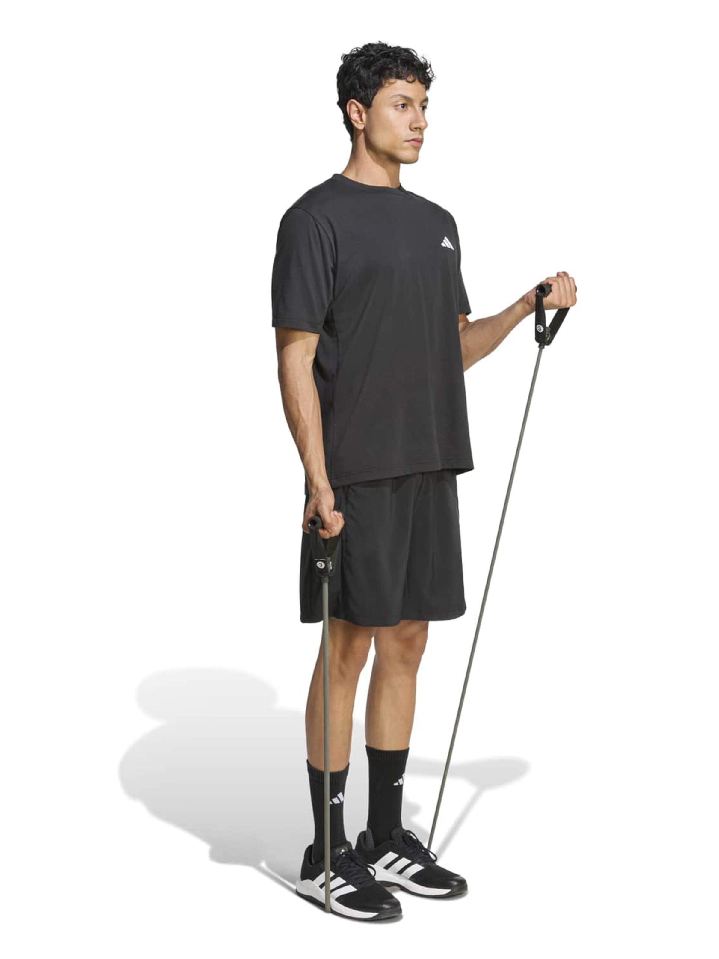 ADIDAS PERFORMANCE Szabványos Sportnadrágok 'Essentials' - fekete