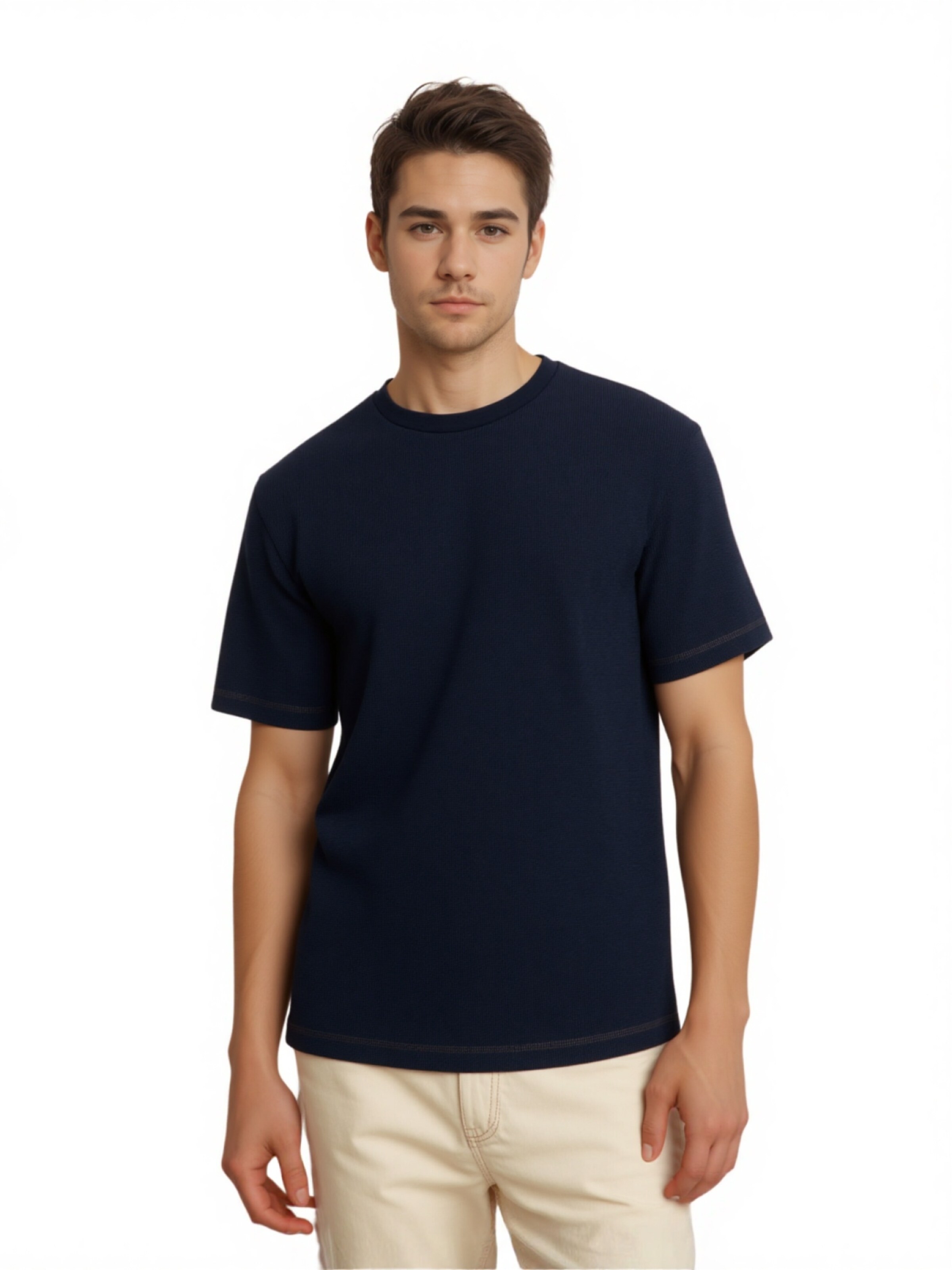 T-Shirt TOM TAILOR en bleu : devant