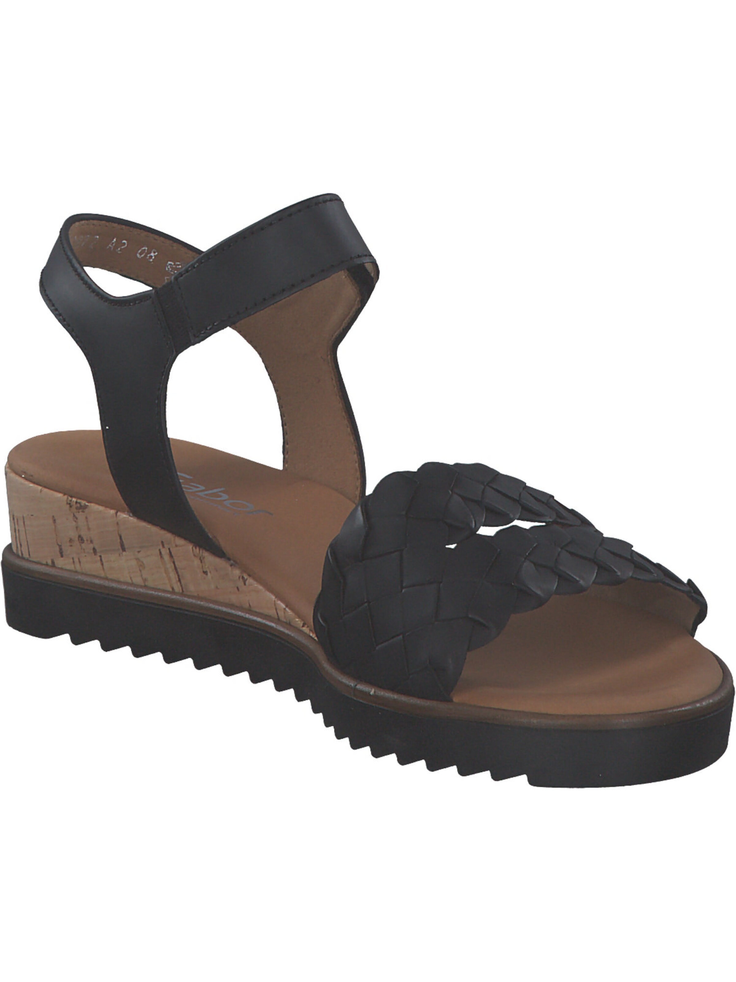 GABOR Sandale in Schwarz