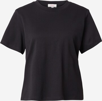 s.Oliver Shirts i sort: forside