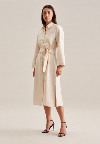 Robe 'Schwarze Rose' SEIDENSTICKER en beige : devant