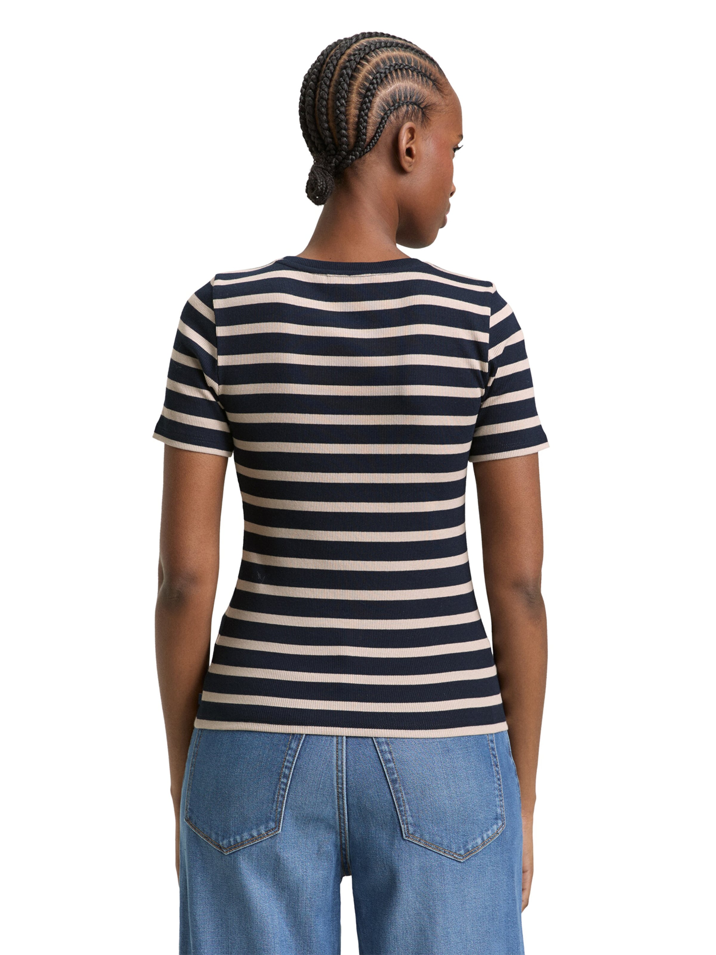 Tricou de la TOM TAILOR DENIM pe albastru