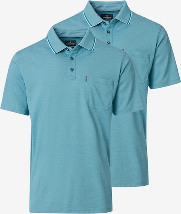 CASAMODA Shirt 'Basic' in Blue: front