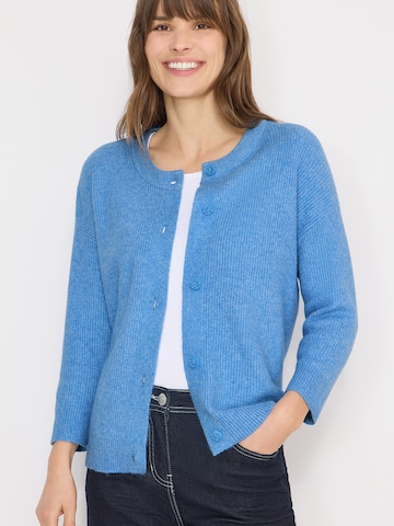 Geacă tricotată de la CECIL pe albastru: față